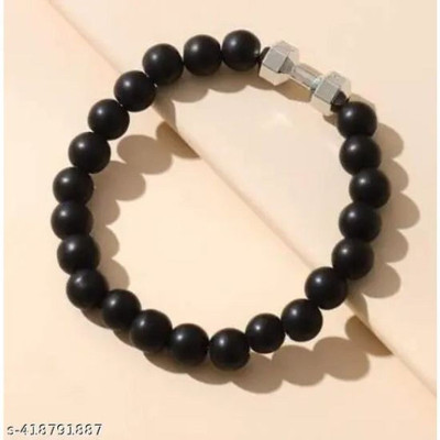 Agatesvibe Stone, Crystal Beads Bracelet