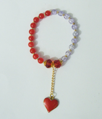 Bossy Crafter Glass Beads Bracelet