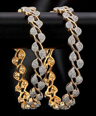 ANOUK Alloy Gold-plated Bangle(Pack of 2)