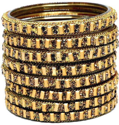RADHA MOHAN EMPIRE Glass Kada(Pack of 8)