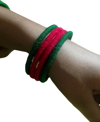 Rudra Enterprises Glass Bangle(Pack of 4)