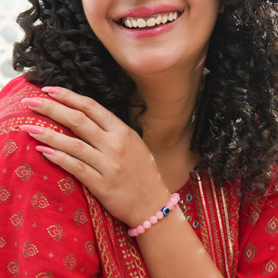 Neerajyoti Rose Quartz Bracelet