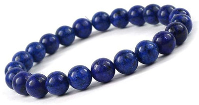 VIBESLE Lapiz Lazuli, Crystal Beads Charm Bracelet