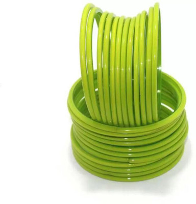 RADHA MOHAN EMPIRE Glass Bangle Set(Pack of 24)