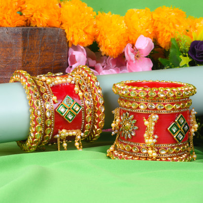 Bianka Plastic Bangle Set(Pack of 2)
