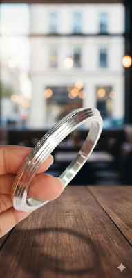 RAVINDER ECOM Stainless Steel Kada