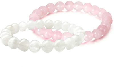 HouseOfCommon Crystal Crystal Bracelet Set(Pack of 2)