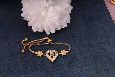 CHOPDA BUSSINESS HUB Alloy Diamond Gold-plated Bracelet