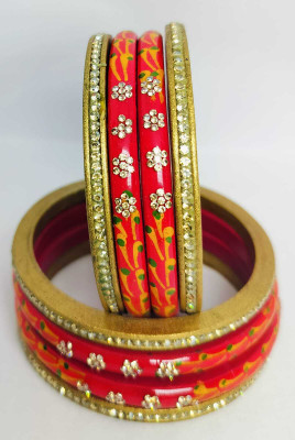 Ladiesstop Lac Bangle Set(Pack of 8)