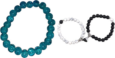 Malas Collection Stone, Glass Bracelet Set(Pack of 2)