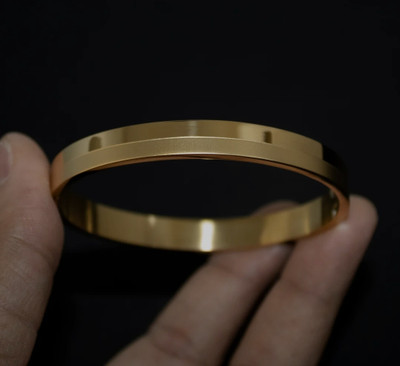 FEEDNIX Stainless Steel Gold-plated Kada