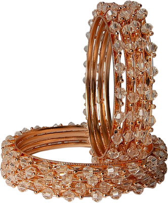 Ornafash Metal Bangle Set(Pack of 2)