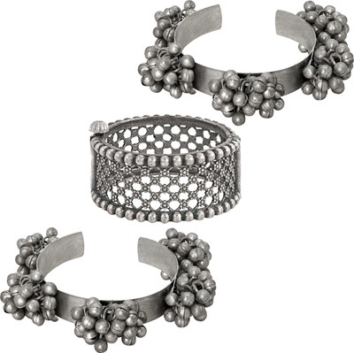 Teejh Alloy Bracelet Set(Pack of 3)