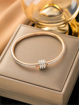 IGA COLLECTION Stainless Steel Gold-plated Kada