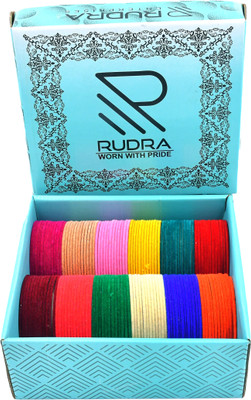 Rudra Metal Bangle Set(Pack of 10)