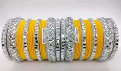 khooshbu Metal Bangle Set(Pack of 10)