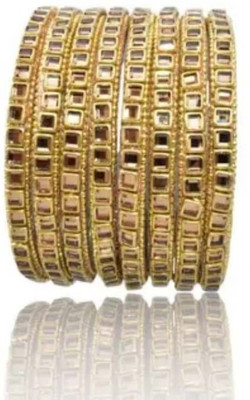 Rishabh Metal Bangle Set(Pack of 8)