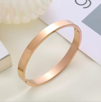 GORASH CREATION Stainless Steel Gold-plated Kada