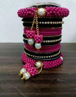 ZADLAXAR Metal Zircon Bangle Set