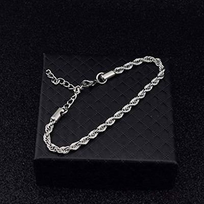 Fashion Frill Stainless Steel Silver Bracelet