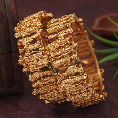 Atulya Brass Bangle(Pack of 2)