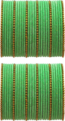 Amika Metal Gold-plated Bangle Set(Pack of 60)