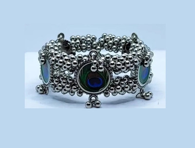 Samridhi DC Alloy Sterling Silver Cuff