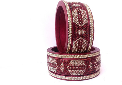 bluish Lac Bangle Set(Pack of 6)