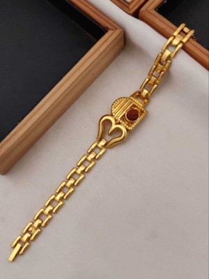 G Creation Stainless Steel Gold-plated Bracelet