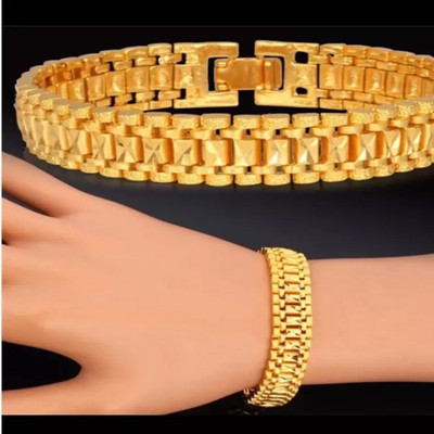 Aksha Collection Alloy Gold-plated Bracelet