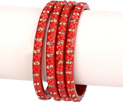 1st Time Glass Bangle Set(Pack of 4)