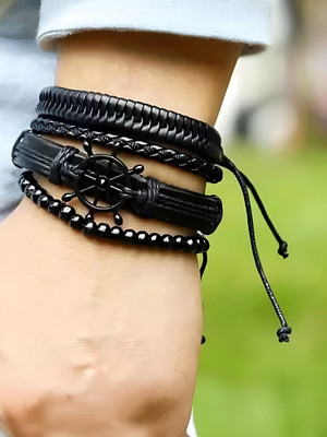 Maaword Leather Bracelet Set