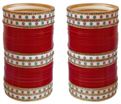 Valya Plastic Bangle Set(Pack of 2)