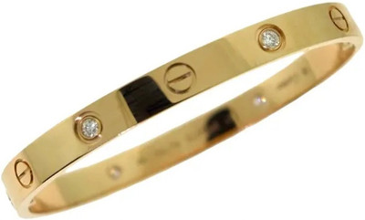 Temora Stainless Steel Cubic Zirconia Gold-plated Charm Bracelet