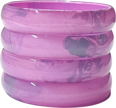 ZHdecore Glass Bangle Set(Pack of 4)
