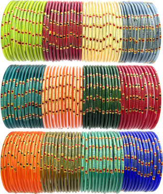ZUMKA Glass Bangle Set(Pack of 144)
