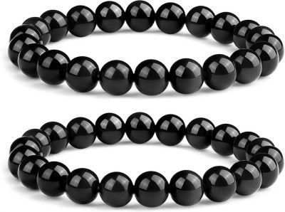 Vrashketu Rubber Crystal Bracelet Set(Pack of 2)