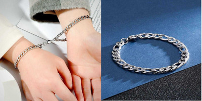 P R Production Brass Charm Bracelet(Pack of 2)