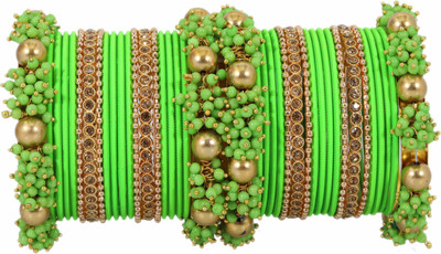 NMII Metal Zircon Bangle Set(Pack of 40)
