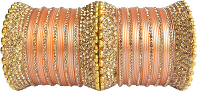 Nexteesh Plastic Gold-plated Bangle Set(Pack of 26)