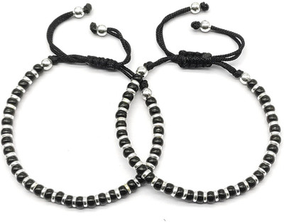 KUKSHYA Sterling Silver Bracelet Set(Pack of 2)