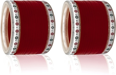 beutifly Plastic Bangle Set(Pack of 2)