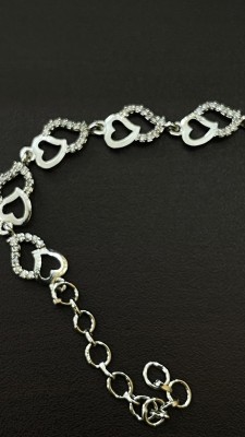 GMZW Oxidised Silver Silver Bracelet