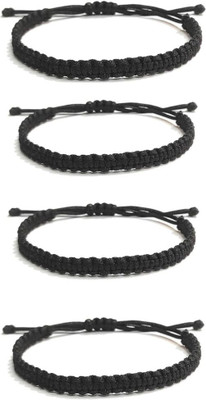 KINGSTYLEIMPEX Metal Charm Bracelet(Pack of 4)