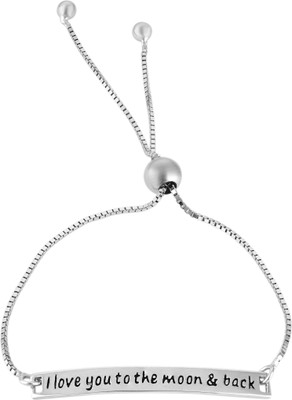 Shiyara JEWELLS Sterling Silver Rhodium Bracelet