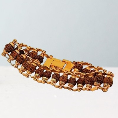 Kuttumb Gems & Jewels Brass Gold-plated Bracelet