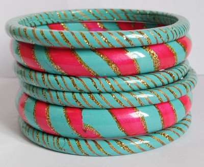 Lahti wala lac Lac Bangle Set(Pack of 6)