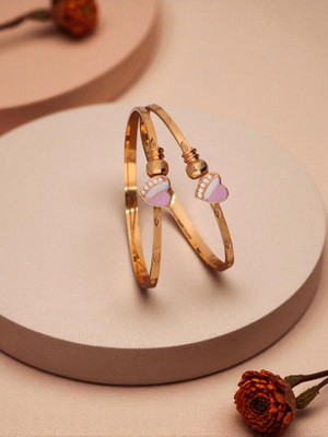 Vedda Brass Gold-plated Bangle