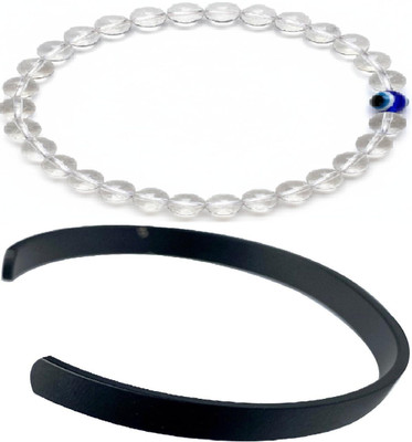 IKONKARR Stone, Crystal, Stainless Steel Bracelet(Pack of 2)