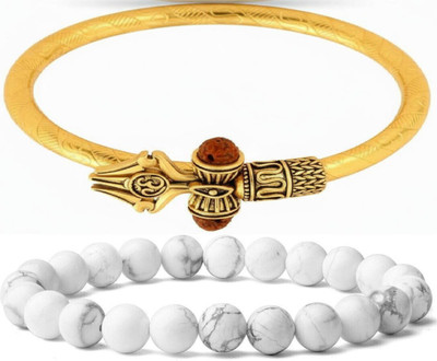 IKONKARR Stone, Stainless Steel Bracelet(Pack of 2)